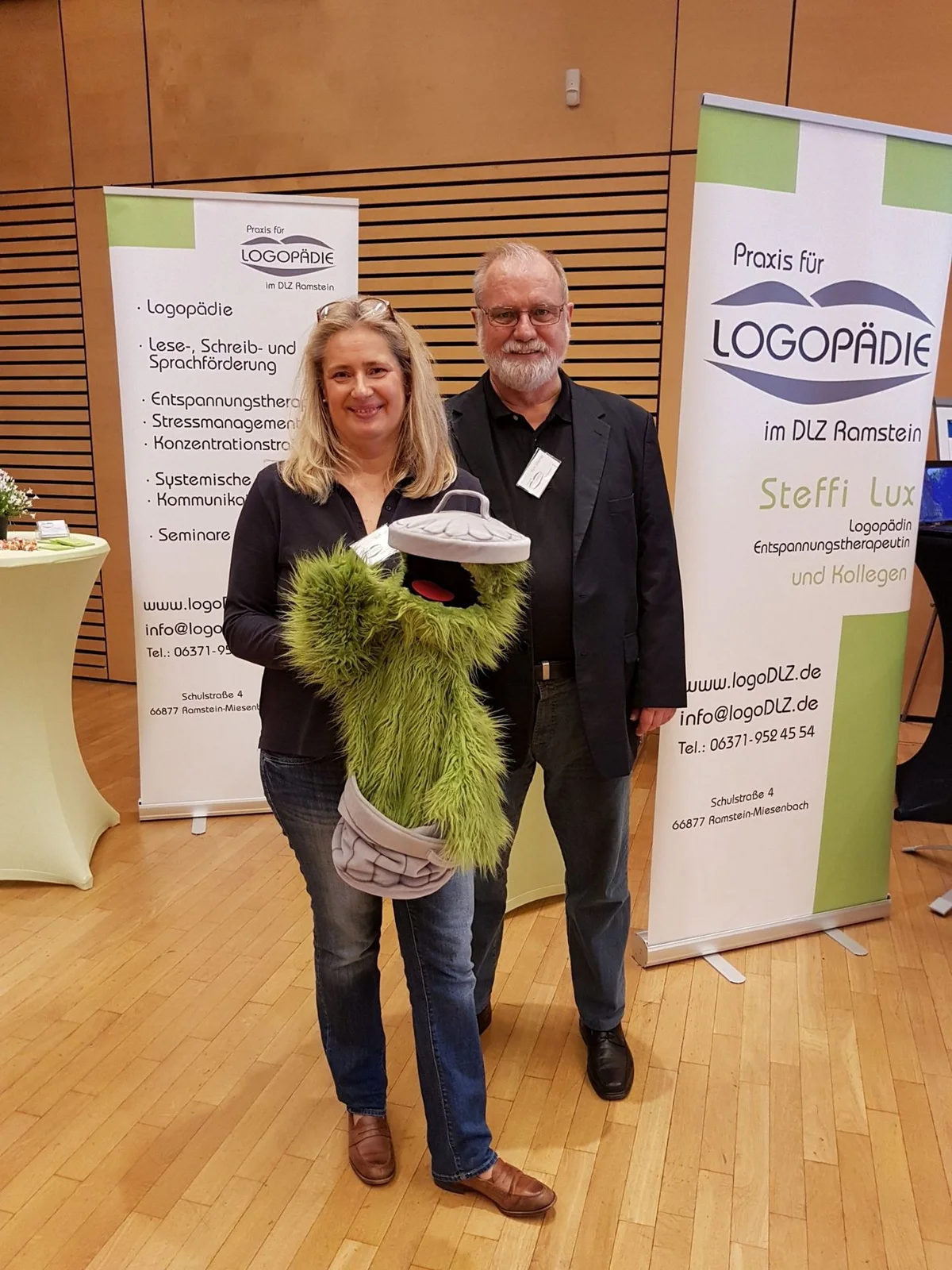 Team der Praxis fuer Logopaedie im DLZ Ramstein